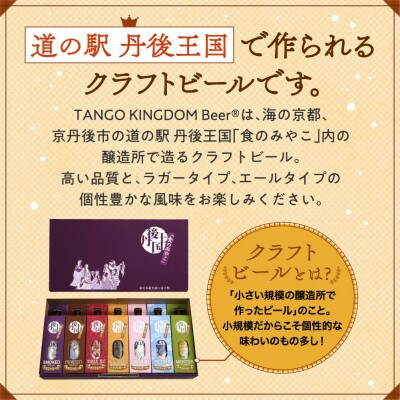 【★限定★】丹後のクラフトビール 7本セット　期間限定10,000円