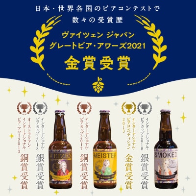 【冬限定】【本格派】京都・丹後クラフトビールセット　3本　期間限定4,000円