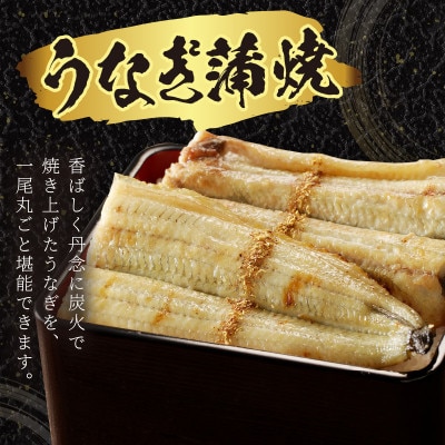【国産】 うなぎの白焼 1尾　200g～ 2～3人前　特製のタレ・山椒付き レンジでふっくら簡単調理