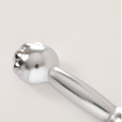 にゃんべる(猫の手+ダンベル)　1kgメッキ　美容・ダイエット・トレーニングにも猫好きにも