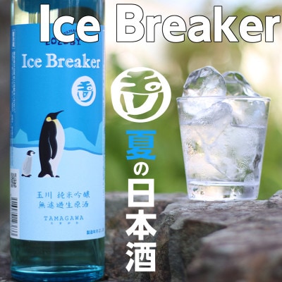 木下酒造『玉川 Ice Breaker』純米吟醸 無濾過生原酒 500ml ロックで爽快地酒 日本酒