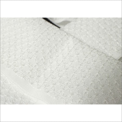 【和装小物】伝統刺繍の半衿 オフホワイト 着物の襟元でお顔と着物を引き立てる刺繍半衿 伊達襟