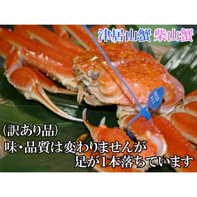 日本海産　茹で松葉蟹【訳あり品】大サイズmatubakani900
