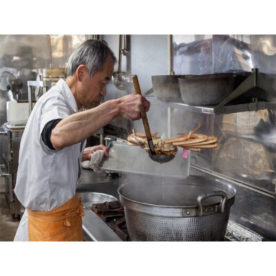 日本海産　ブランド蟹　茹で松葉蟹【訳あり】中大サイズmatubakani800　2匹入り