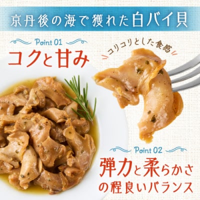 白バイ貝のエスカルゴバター