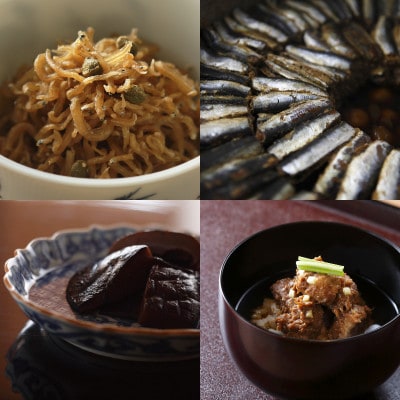 紫野和久傳の【和煮4種詰め合わせ】