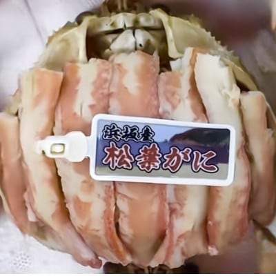 松葉ガニ　甲羅盛　2L