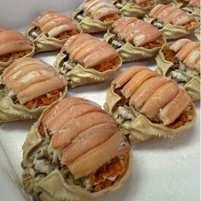 セイコガニ甲羅盛　Lサイズ　5個セット