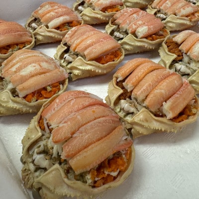 セイコガニ甲羅盛　Lサイズ　3個セット