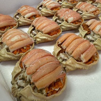 セイコガニ甲羅盛　2Lサイズ　5個セット