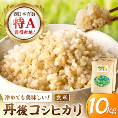 【令和7年産/直売所直送】検査1等米 丹後コシヒカリ 玄米10kg 直売所からおいしいお米をお届け