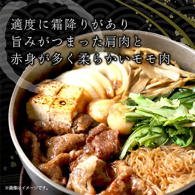 京都産和牛肩モモ すき焼き用 約600g  京都の老舗 モリタ屋の高級な味わいの牛肉はギフトにも