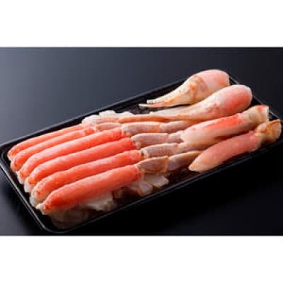 手軽に蟹を楽しめる【生食可】鮮度抜群!獲れたての旨さをご自宅に!生本ズワイガニ　ハーフポーション2肩