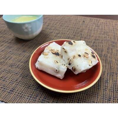 京都 野木源のとってもぶあついかき餅(豆)　400g×3パック　高級もち米「新羽二重餅」使用