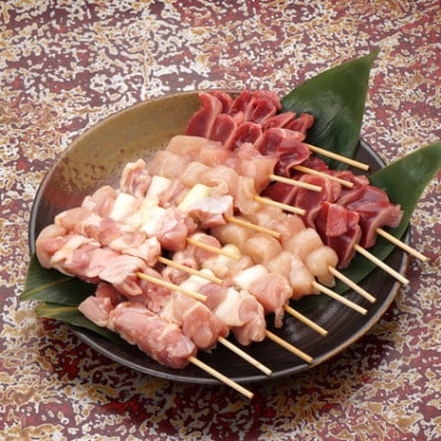 絶品!希少品種!京丹後産 京地どり 焼き鳥5種盛り合わせ 20本&手羽先・手羽元 各2個