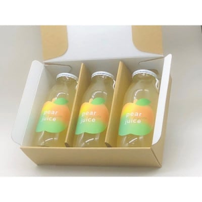 【訳あり】京丹後の梨ジュース 小瓶 180ml×6本 国産梨100%のフレッシュジュース