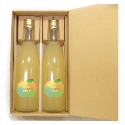 【訳あり】京丹後の梨ジュース 大瓶 720ml×2本 国産梨100%のフレッシュジュース