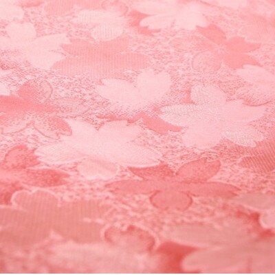フィルタンゴ ストール【洗える丹後ちりめんのシルク】桜柄　サクラピンク　母の日ギフトにもおすすめ。