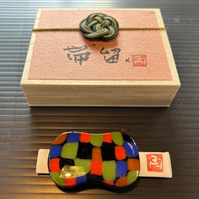 帯留め「モザイク・O」