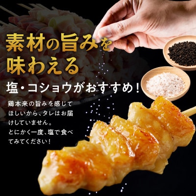 【国産】焼き鳥セット 2種 50本 盛り合わせ(10本×4袋+5本×2袋) もも ねぎま 食べ比べ