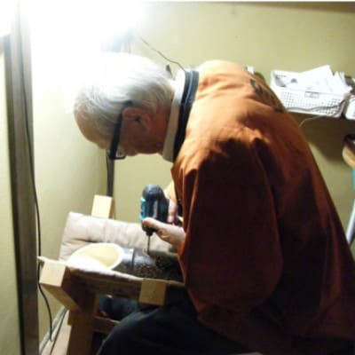 竹明かり雛 1基 ひな祭り プレゼント 玄関飾り