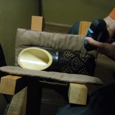 竹明かり雛 1基 ひな祭り プレゼント 玄関飾り