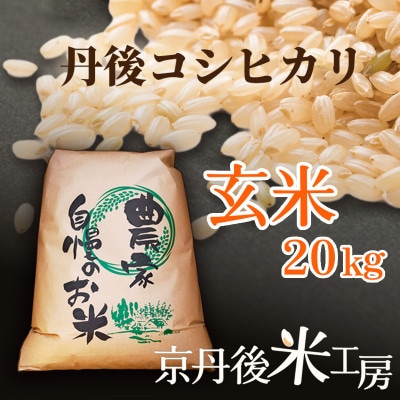 【先行予約】2026年産 京丹後産コシヒカリ 玄米20kg