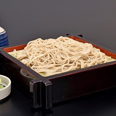 生そば5人前《つゆ・本生棒わさび・七味唐辛子・のり・ねぎ付》