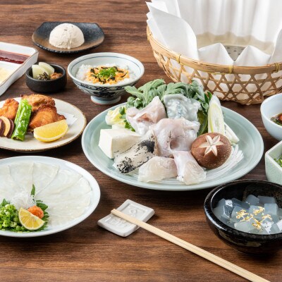 【玄品 善光寺口】とらふぐ料理 玄品「天楽コース」お食事券(1名様分)