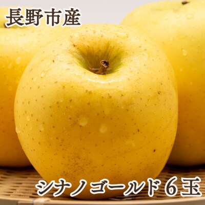 ※2025年先行受付※【信州長野県産】シナノゴールド6玉