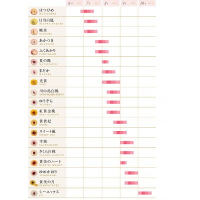 【2026年発送】【長野県】【白桃】【家庭用】【訳あり】品種おまかせ2kg (4～10玉)