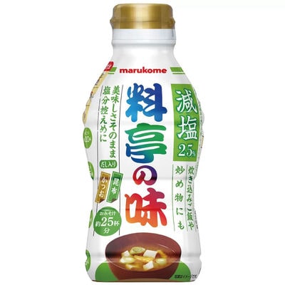 【最短当日発送】液みそ 料亭の味減塩 430g 12本