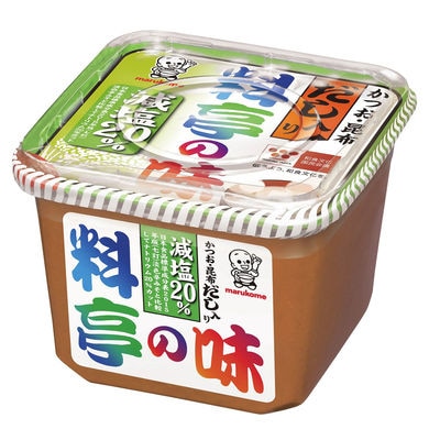 【最短当日発送】料亭の味減塩 750g 8個