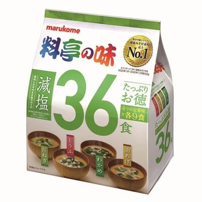 【最短当日発送】たっぷりお徳 料亭の味減塩 1セット(144食:36食入×4袋)
