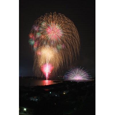 【数量限定】手賀沼花火大会アビスタ屋上観覧席(ペア椅子席)+我孫子市お土産セット【お菓子】