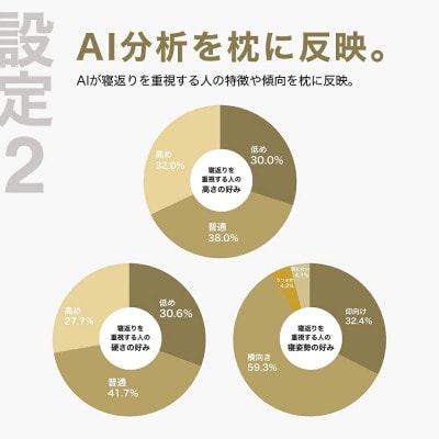 寝返りを重視する人向け枕 THE PILLOW Preset 05 Negaeri