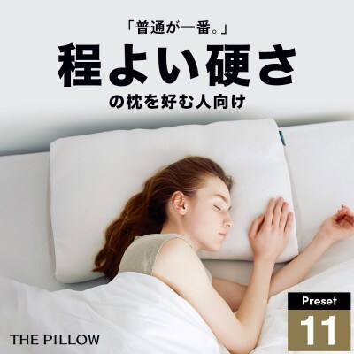 程よい硬さの枕を好む人向け枕 THE PILLOW Preset 11 Hodoyoi Katasa