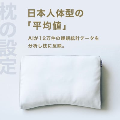 程よい硬さの枕を好む人向け枕 THE PILLOW Preset 11 Hodoyoi Katasa