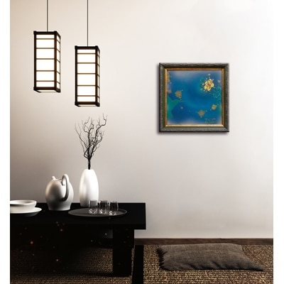 【アート】一点物 油絵【絵画】我孫子市で制作された世界で1つだけの芸術作品「あなたをそっと」