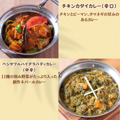 手作りインドカレー 食べ比べセット 5種 各200g×1パック