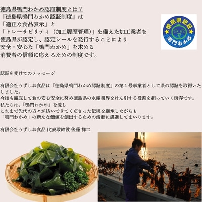 【農林水産大臣賞】潮里わかめ