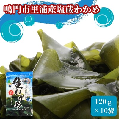 鳴門市里浦産塩蔵わかめ 120g×10袋　(株)貴彩