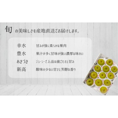旬の美味しさをお届け! 徳島県鳴門市産 「梨」
