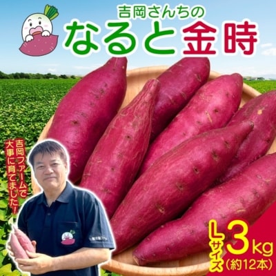 「吉岡さんちのなると金時」 Lサイズ 3kg