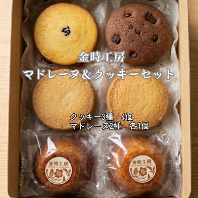金時工房　マドレーヌ&クッキーセット