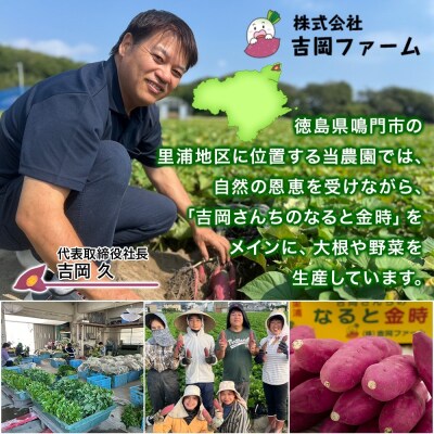 【先行受付中・2026年10月頃より順次発送】吉岡ファームのなると金時 5kg+干し芋お試しセット