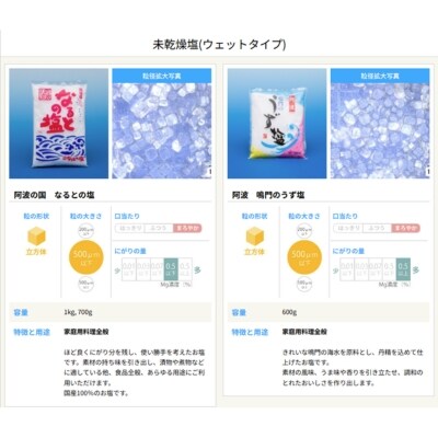 阿波鳴門のうず塩　5袋セット