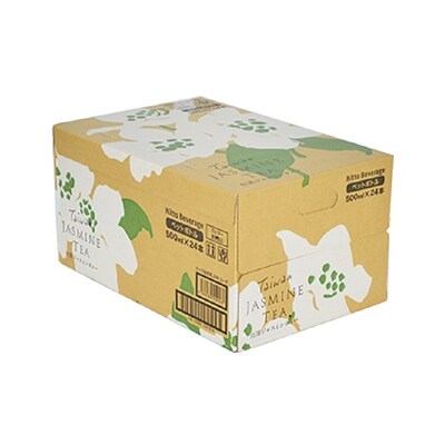 2022年10月発送開始『定期便』富山県朝日町　台湾ジャスミンティー500ml×24本全6回