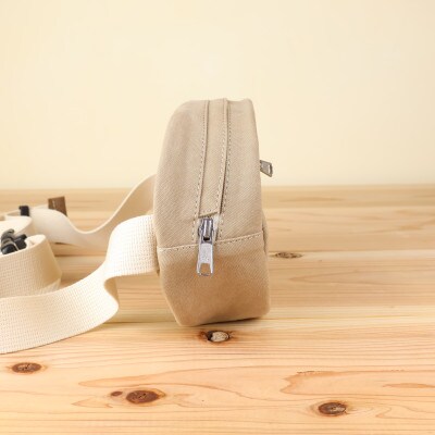 ボディバッグ エッグ　【グレーベージュ】