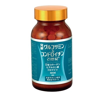 発酵グルコサミン&コンドロイチン 21世紀 栄養補助食品 90g/300mg×300粒